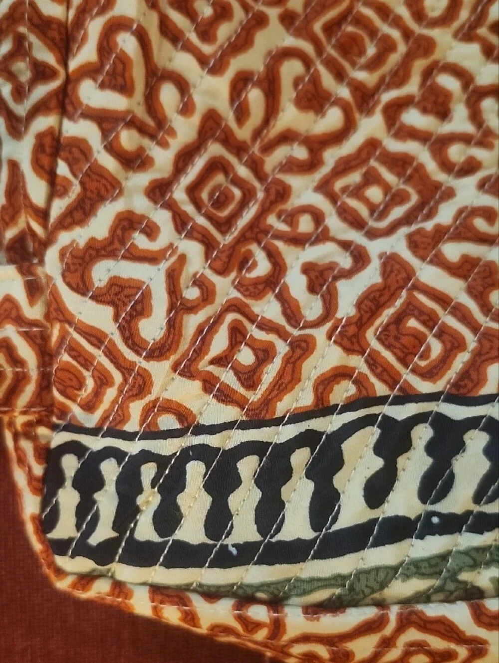 Karma Highway Orange Patterned Women's Backpack
